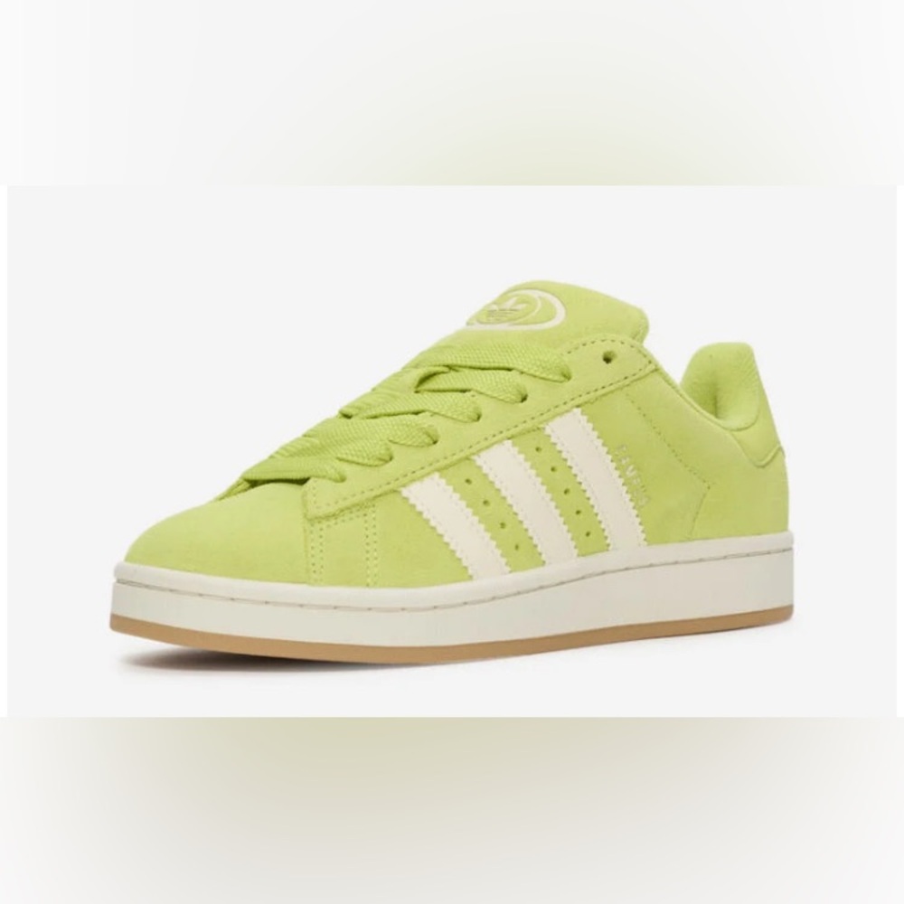 Adidas campus 00 Bright Green and White Sneakers NWT